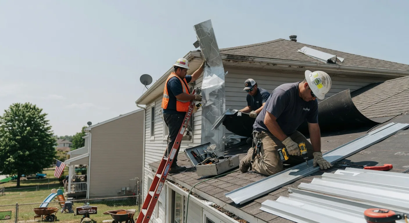 Metal Roof Repair in Callensburg, PA